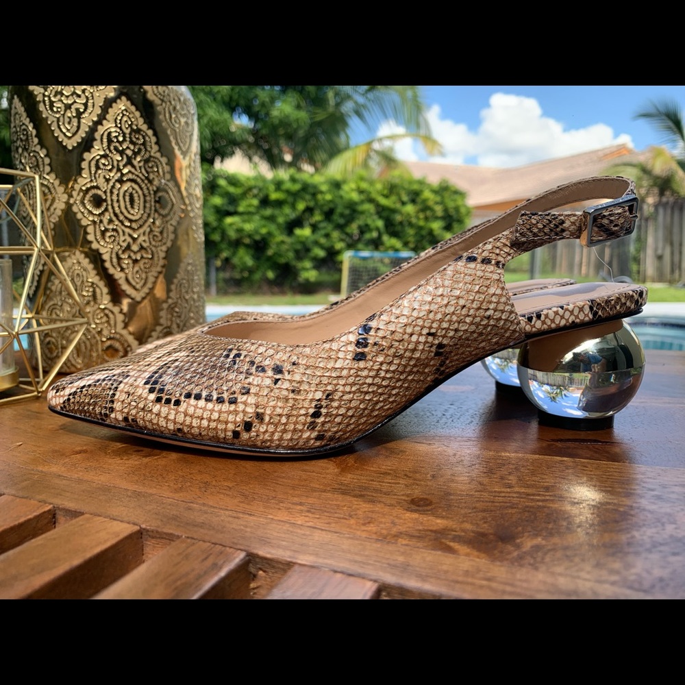 Rachael Zoe™ Berry  slingback w/ luciteball heel
